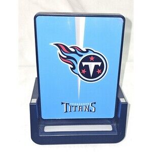 NFL Cell Phone Wireless Charging Stand WCP4, Tennessee Titans 5W 7.5W 10W TN